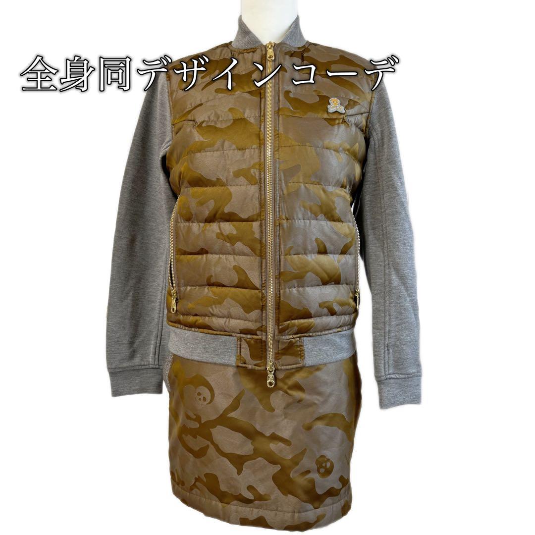 MARK&LONA カモフラスカル　サンバイザー　迷彩