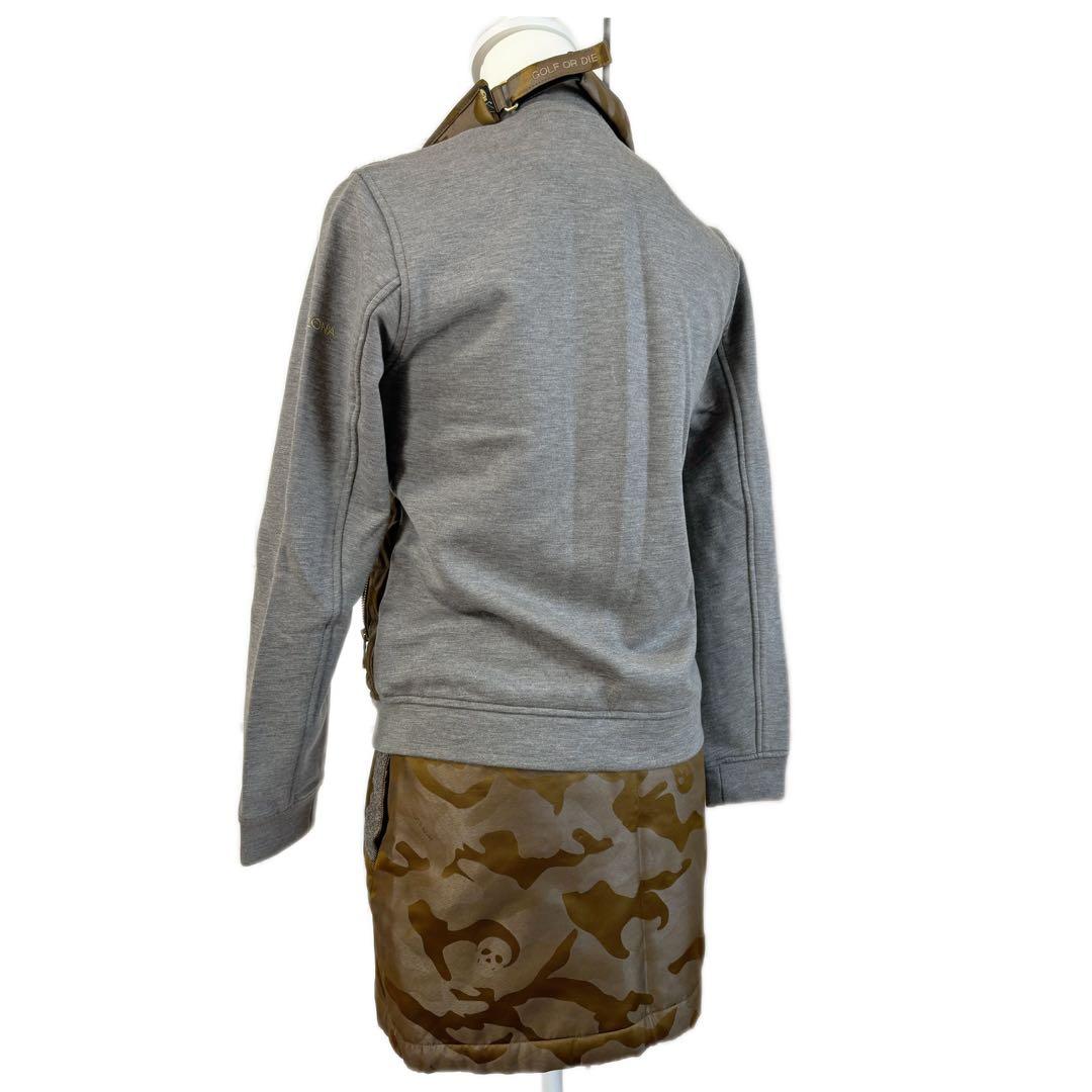 MARK&LONA カモフラスカル　サンバイザー　迷彩