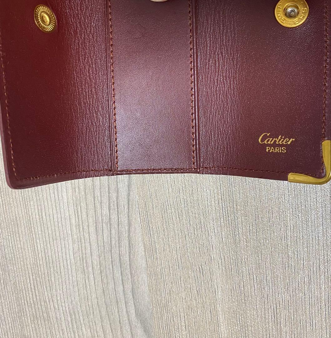 美品【Cartier】カルティエ マストライン 4連キーケース 箱•布•カード付