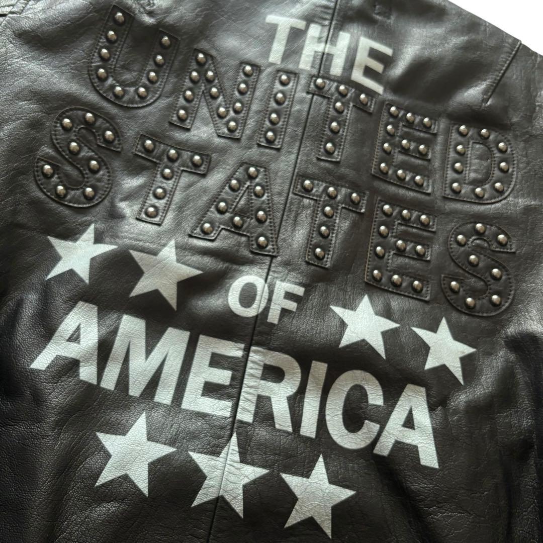 AVIREX GOAT MA-1 レザージャケット　I008