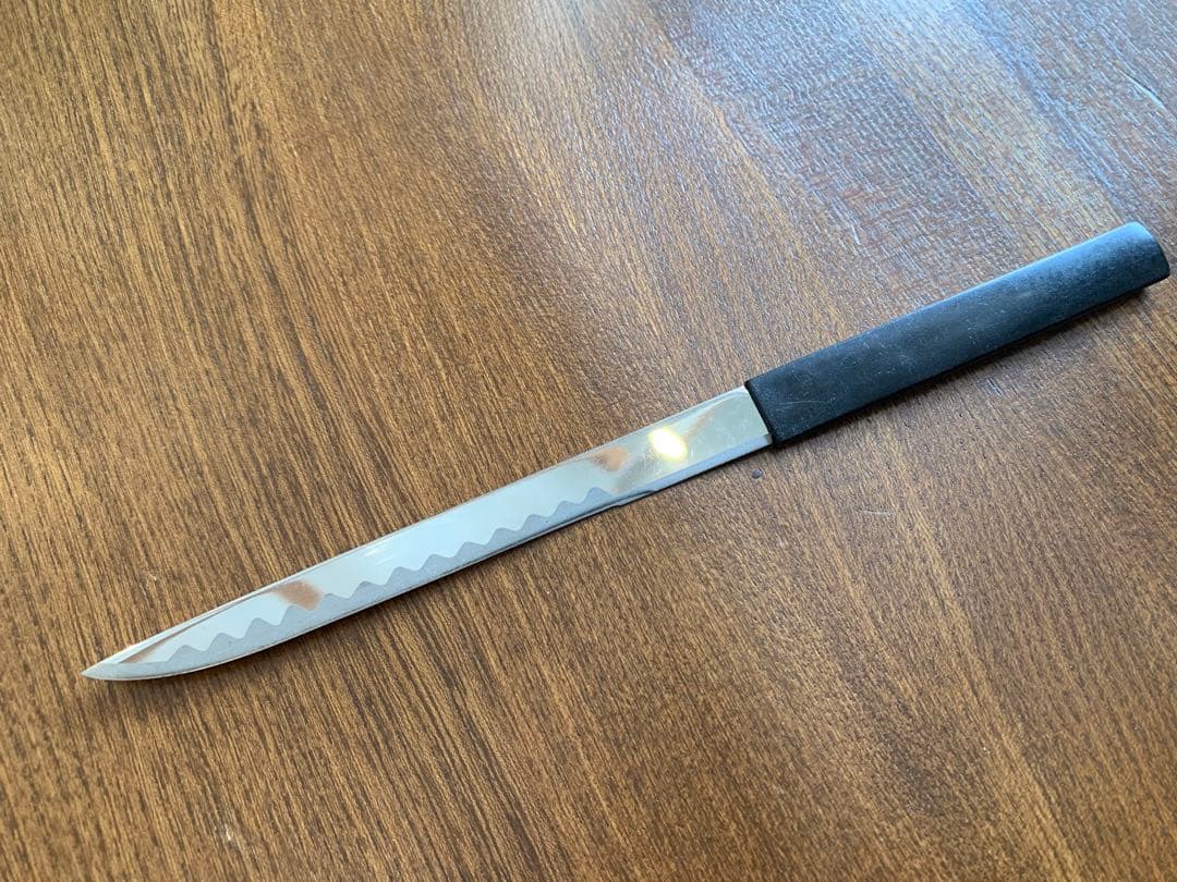 唐獅子牡丹図小柄リメイクペーパーナイフ