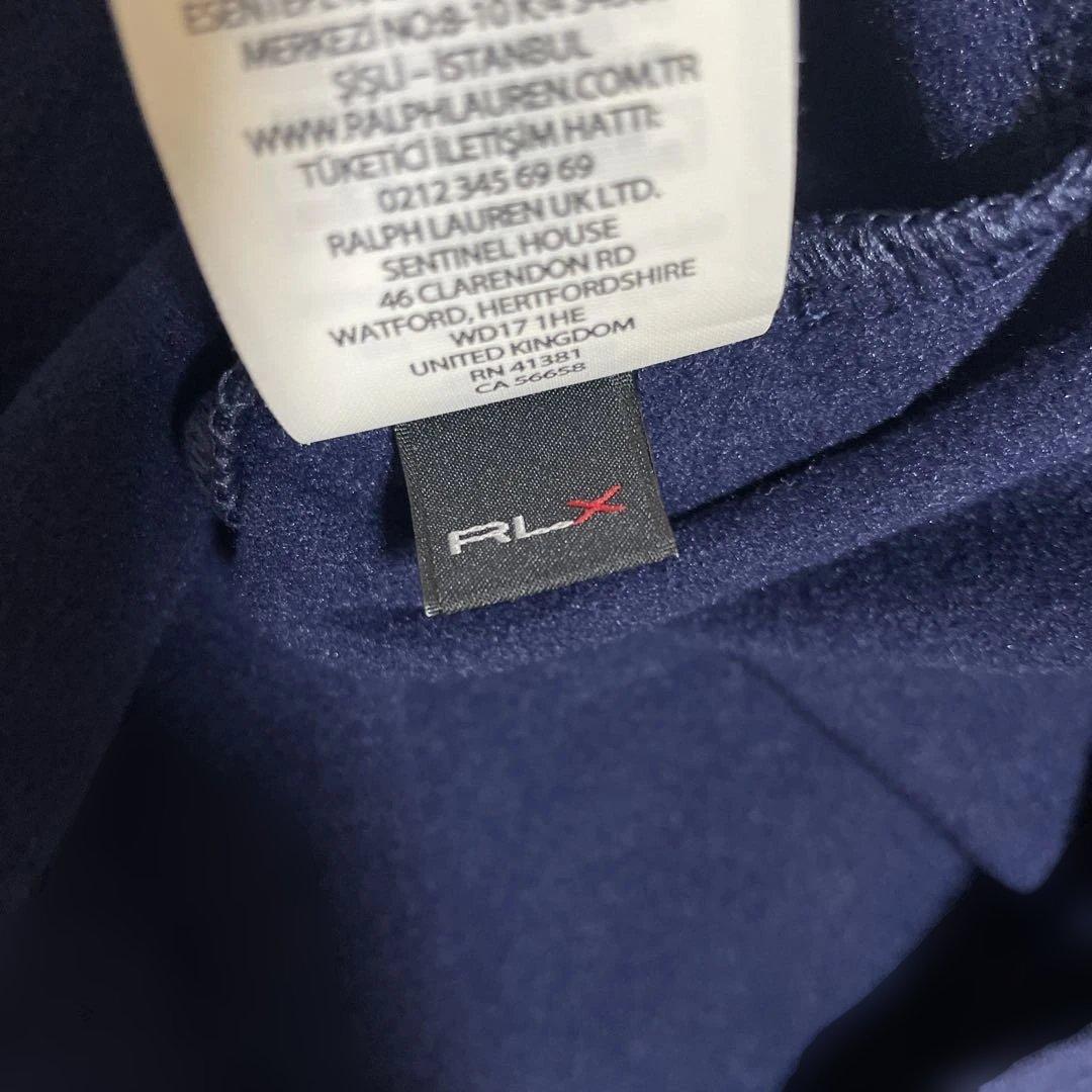 美品 現行タグ RLX ラルフローレン ゴルフ ハーフジップ テックシャツ M