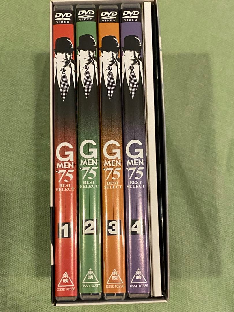 DVD BOX　Ｇメン75『ベストセレクション』 ４枚組 　初回生産限定 貴重品