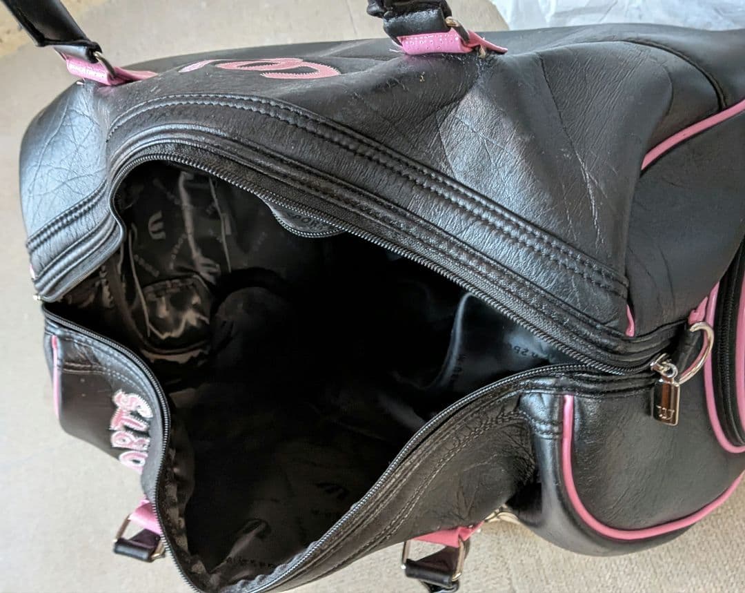 ミエコウエサコ キャディバッグ(キャスター)&ボストンバッグセット