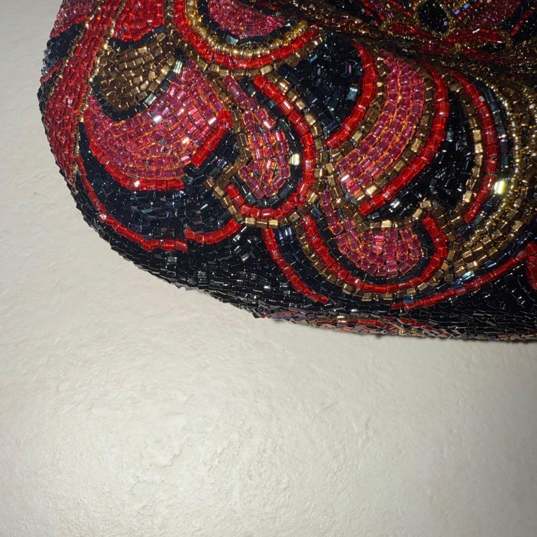 LUMY はしもと　総ビーズバッグ　アンティーク