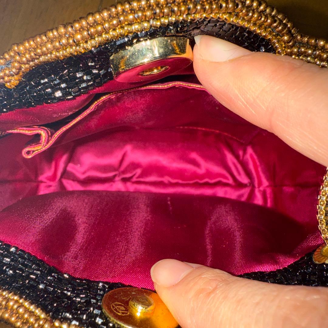 LUMY はしもと　総ビーズバッグ　アンティーク