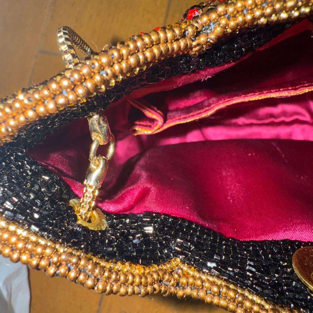 LUMY はしもと　総ビーズバッグ　アンティーク