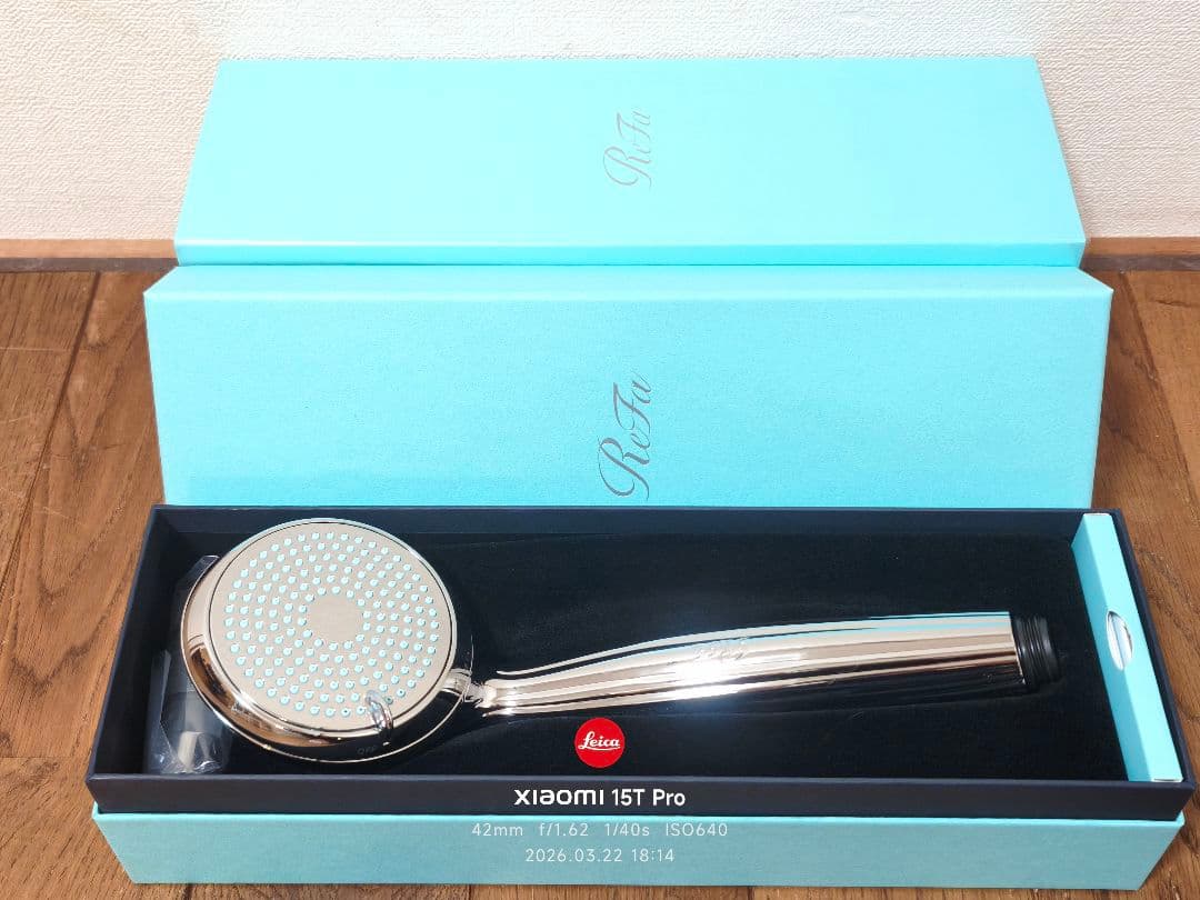 【新品未使用品】ReFa リファファインバブル ワン シャワーヘッド シルバー