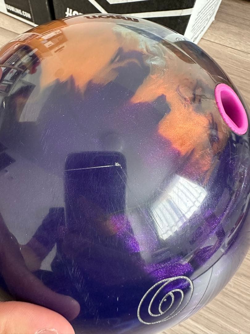 イクイノックス 15ポンド ボウリングボール サムレス