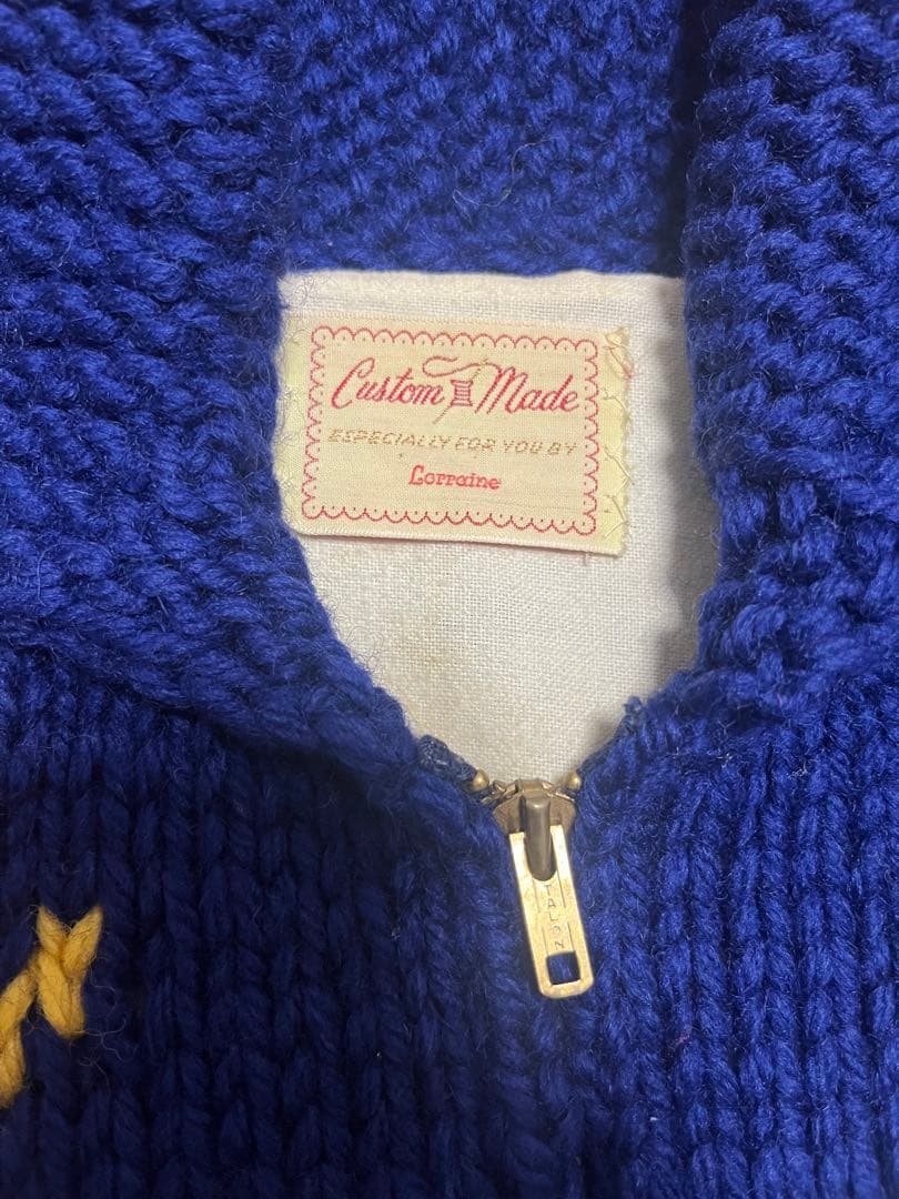 60s ヴィンテージ　カウチンセーター　ヨット