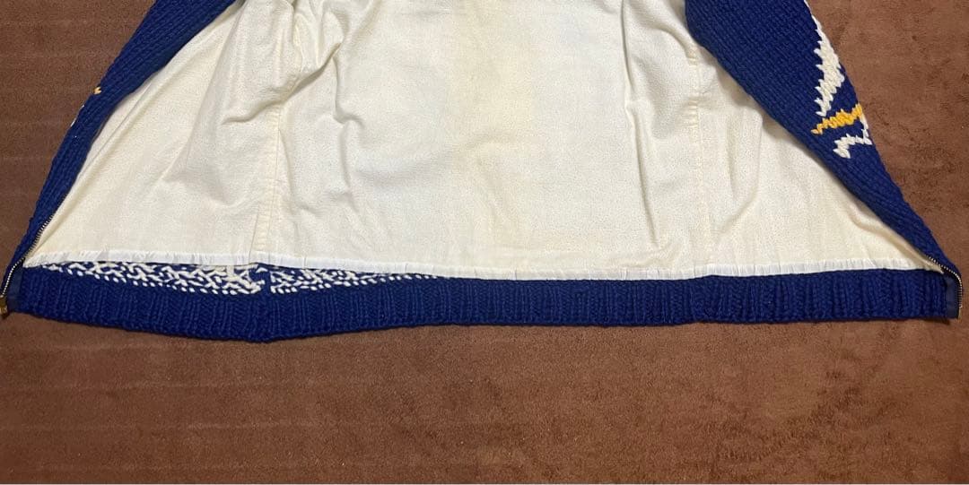 60s ヴィンテージ　カウチンセーター　ヨット