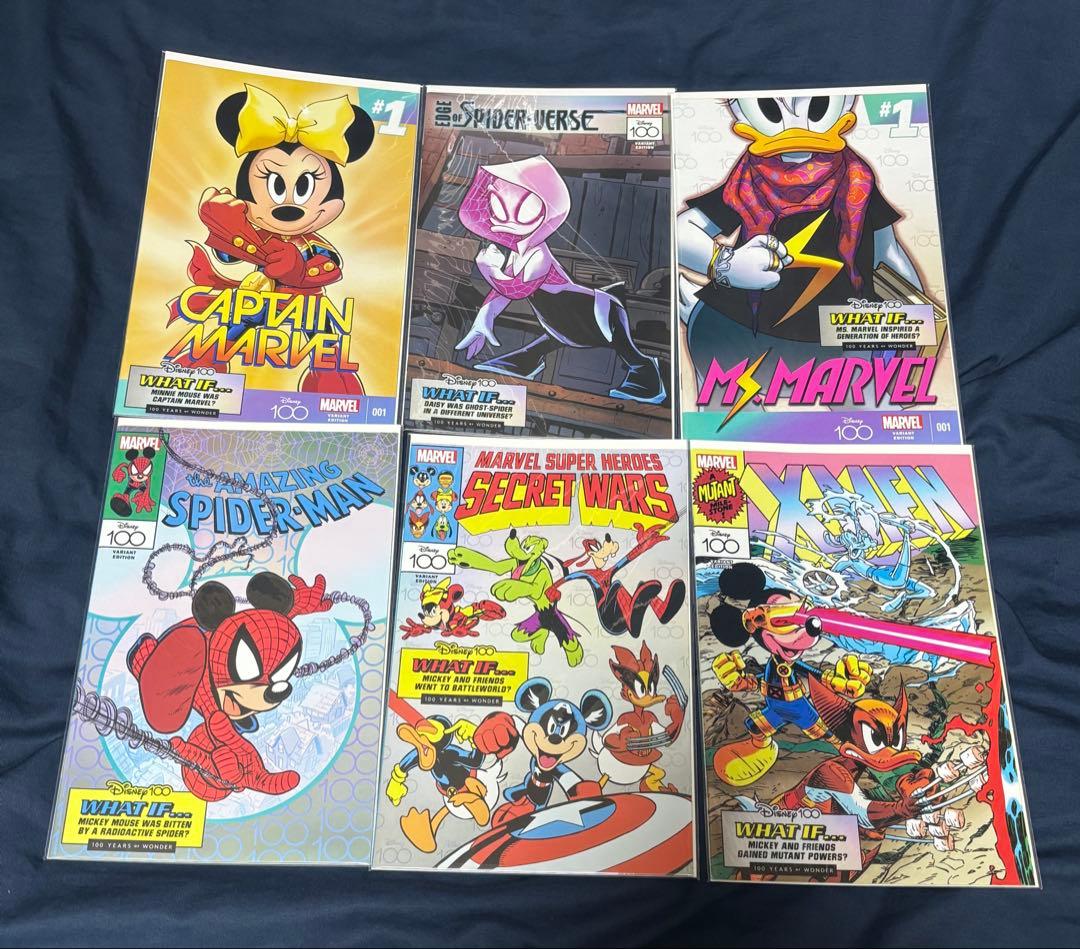 Disney100周年記念 marvel リーフ　17冊セット