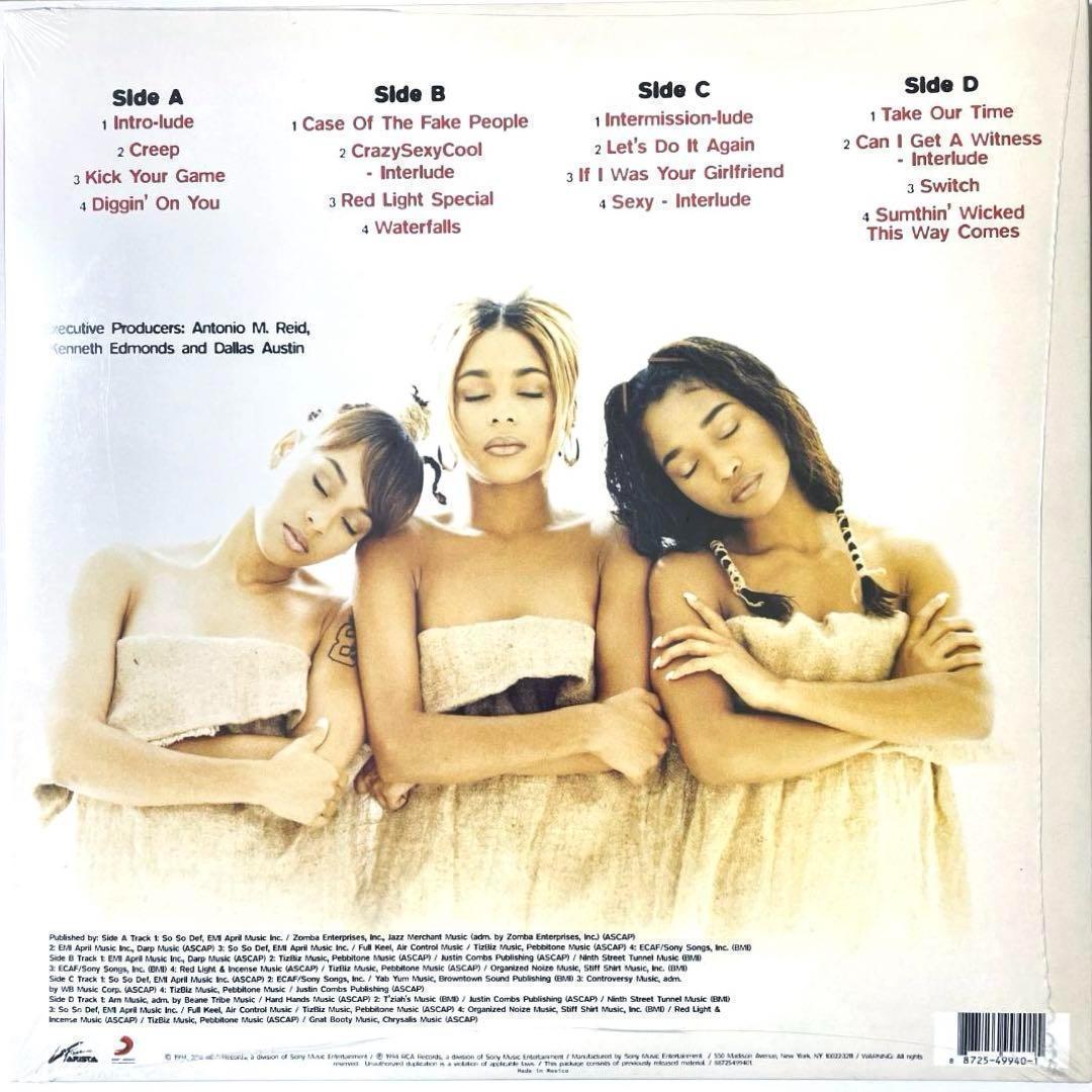 未開封 TLC / CrazySexyCool 2LP レコード 名盤