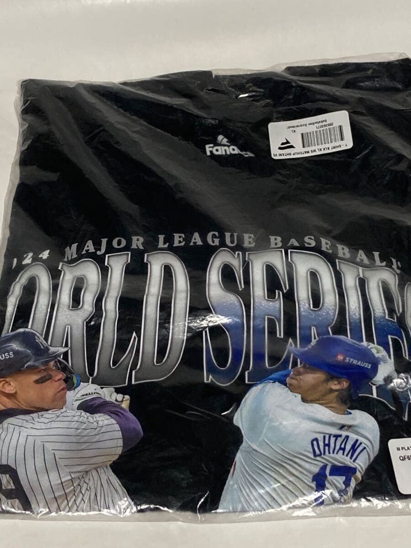 新品XL100%正規品Fanatics【ジャッジ大谷翔平コラボ】ワールドシリーズ