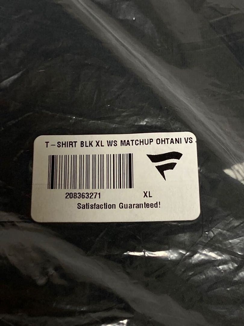 新品XL100%正規品Fanatics【ジャッジ大谷翔平コラボ】ワールドシリーズ