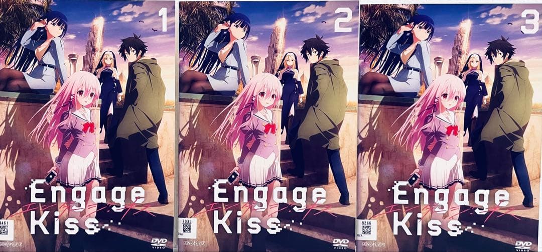 Engage Kiss エンゲージ・キス　【全６巻】　レンタル版DVD 全巻