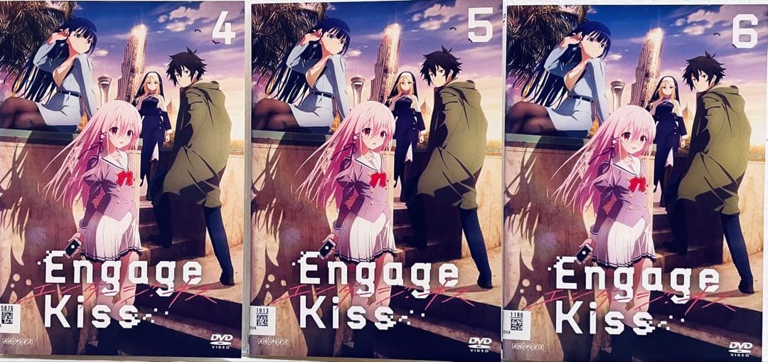 Engage Kiss エンゲージ・キス　【全６巻】　レンタル版DVD 全巻