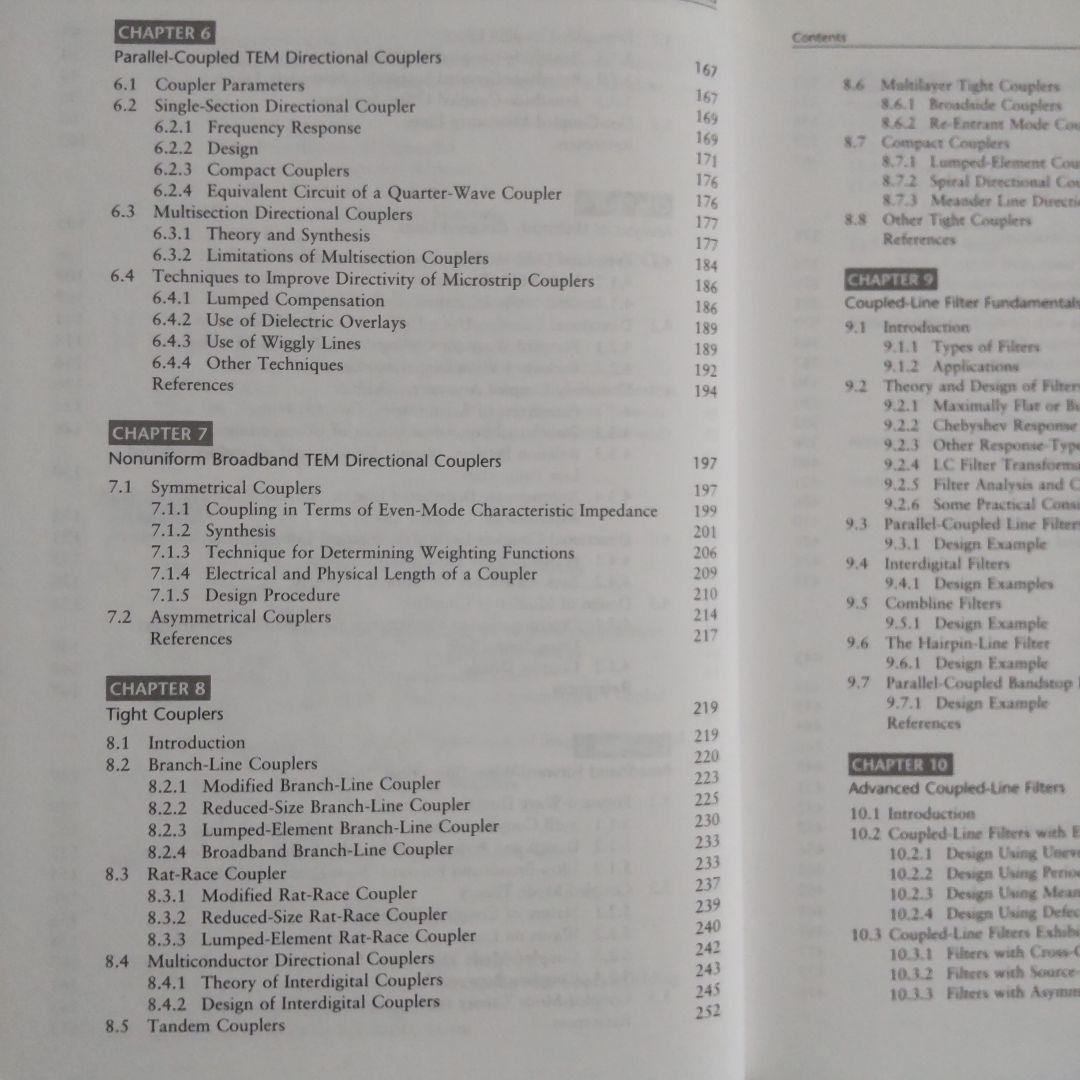 洋書 RF and Microwave Coupled-Line Circuits