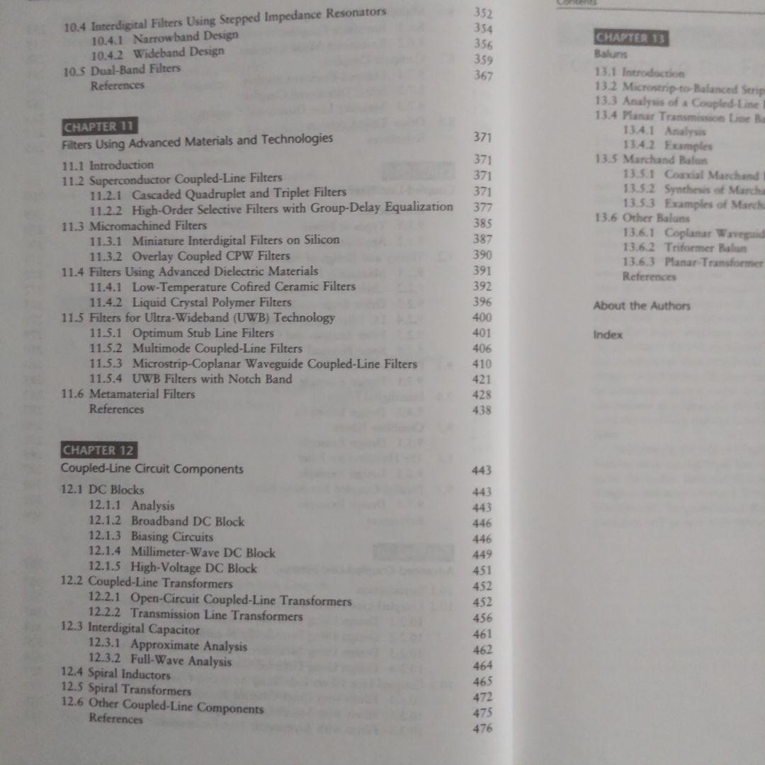 洋書 RF and Microwave Coupled-Line Circuits
