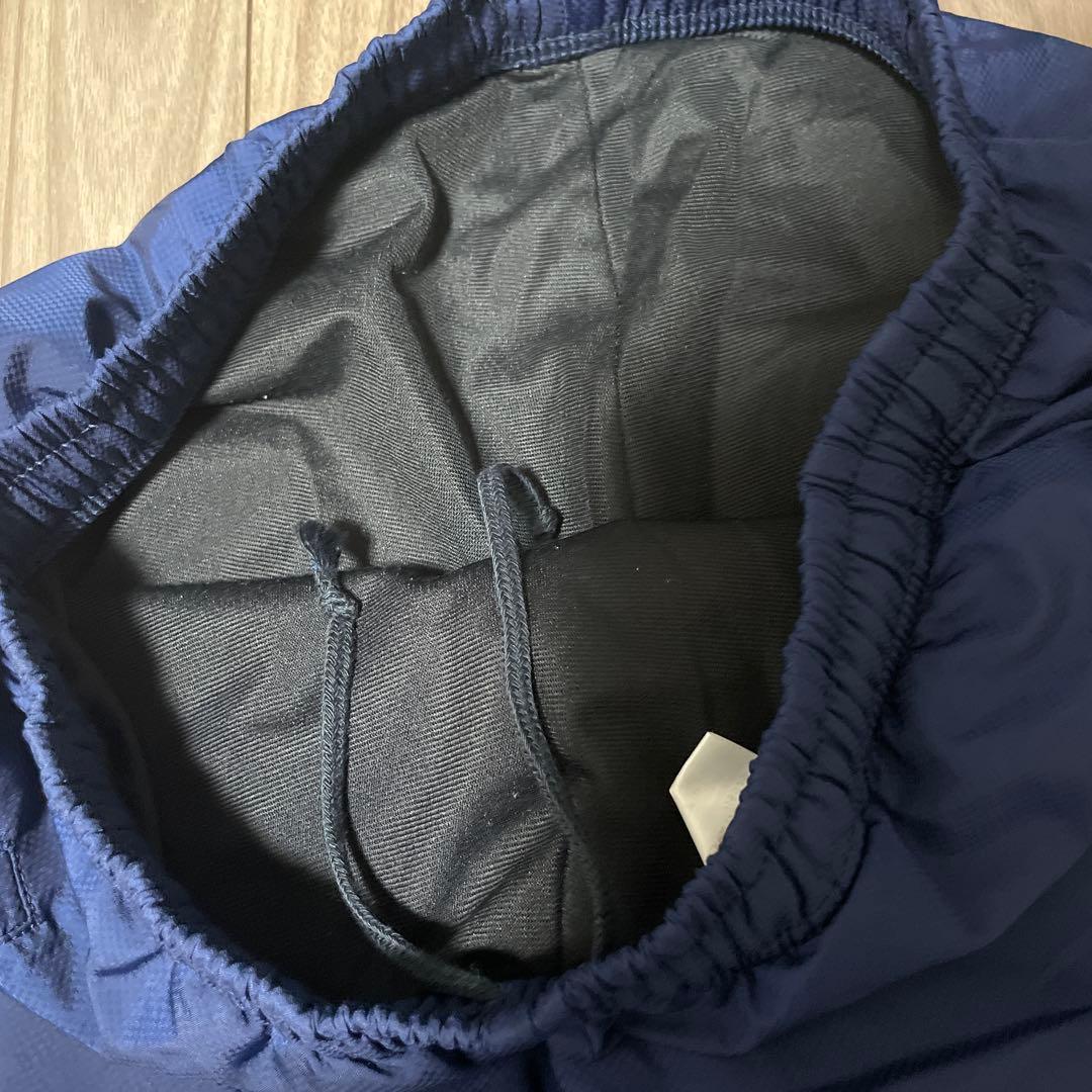 アシックス ウィンドブレーカー上下セット Sサイズ ネイビー×レッド