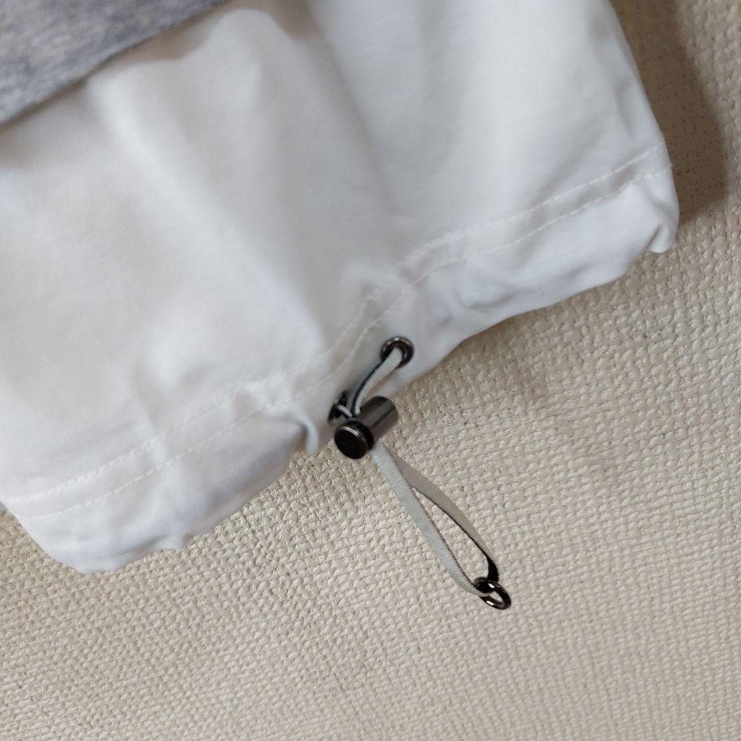 ランバンスポール　長袖　モックネックブラウス ダブルポケット　３８