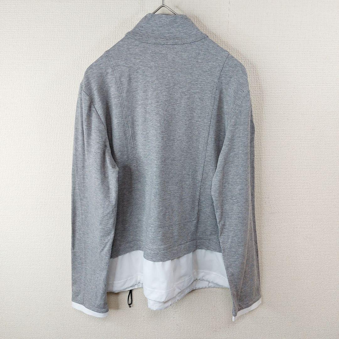 ランバンスポール　長袖　モックネックブラウス ダブルポケット　３８