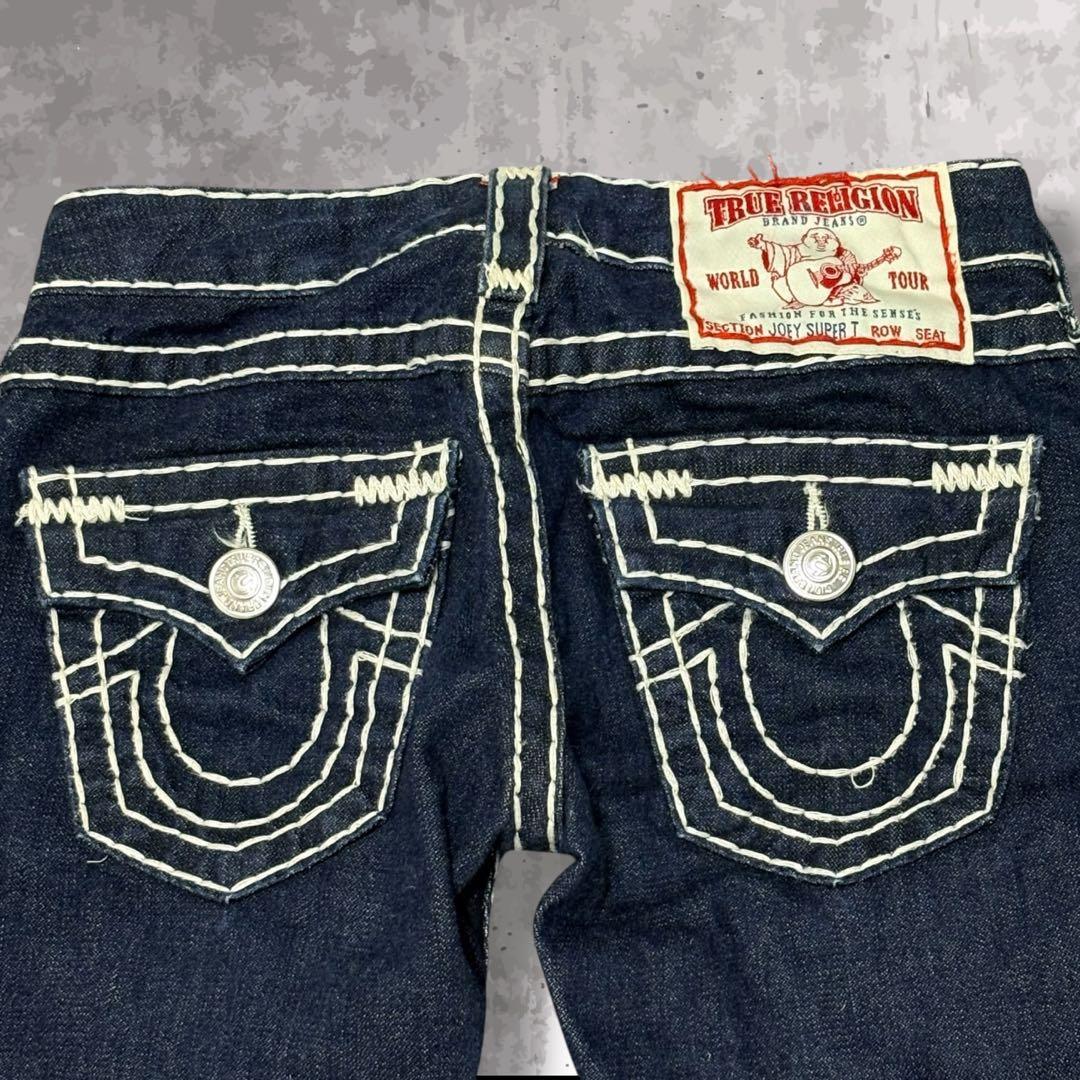 TRUE RELIGION JOEY SUPER T フレア Y2K USA製
