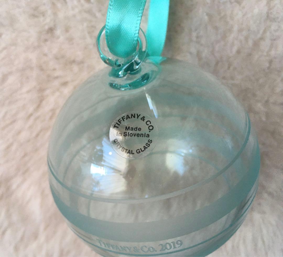 【美品】2019年ティファニーボール　クリスマスオーナメント