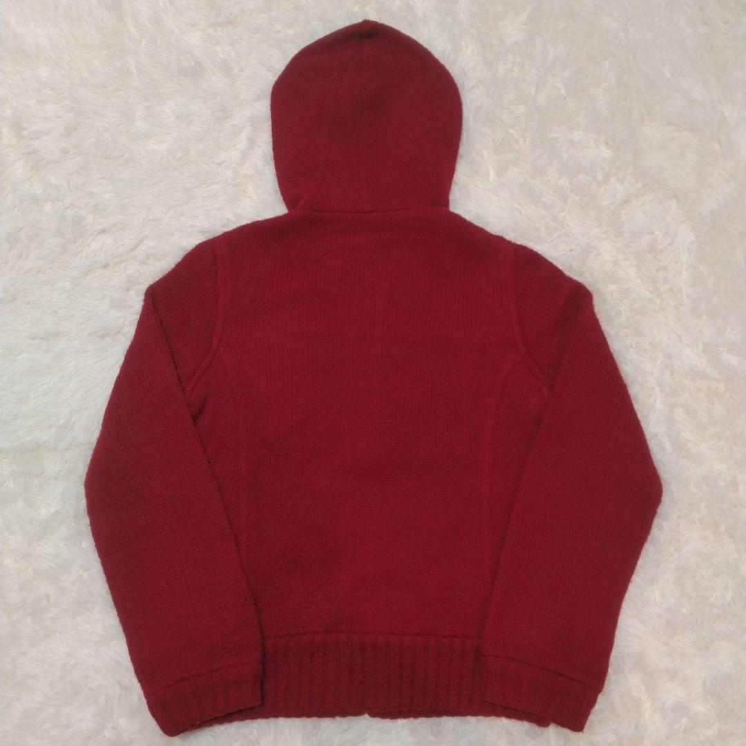 バーバリー ブルーレーベル ニット パーカー ノバチェック 38