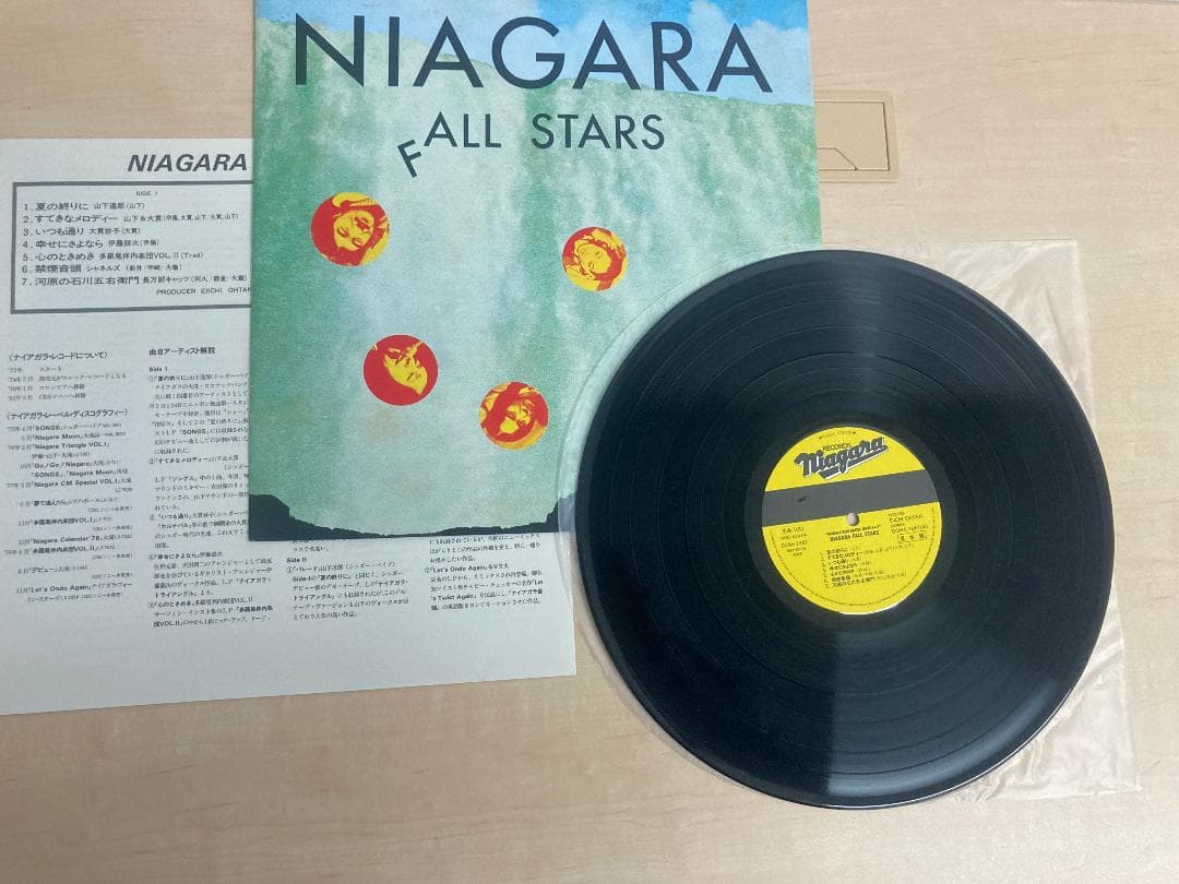 NIAGARA VOX LP9枚+特典本/大瀧詠一 希少な見本盤のセット