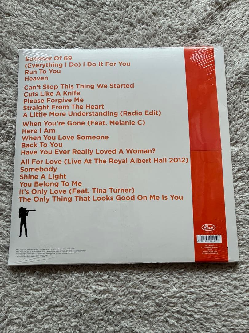 ブライアン・アダムス　レコード【輸入品】