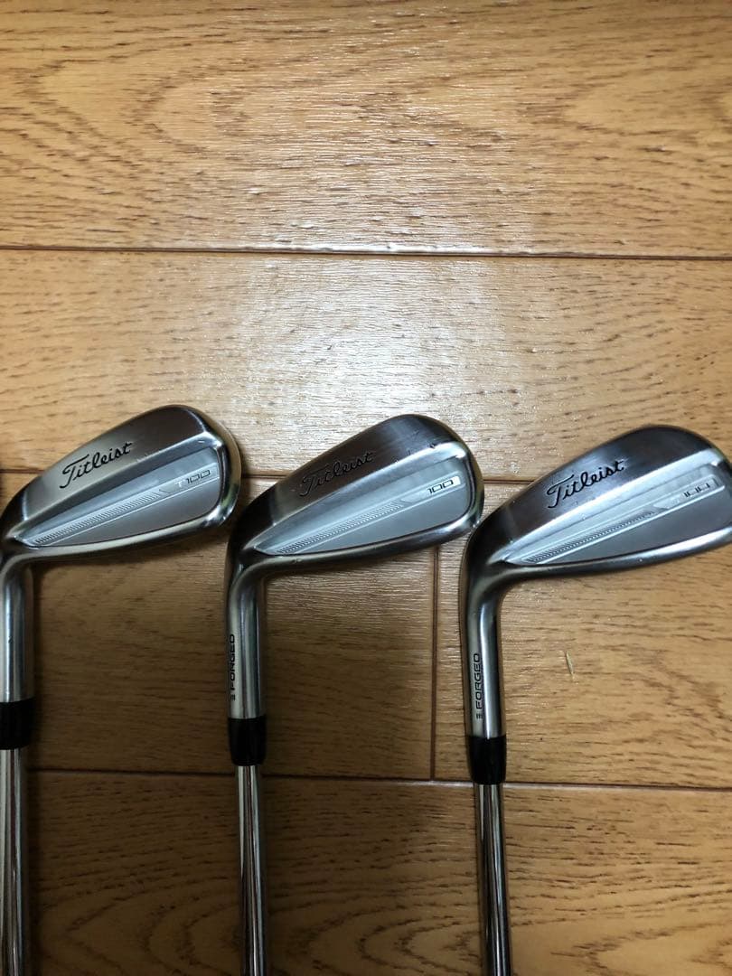 レフティー Titleist T100 アイアンセット S125 フレックス