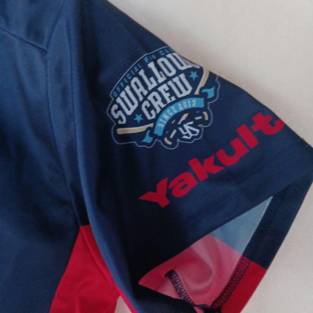 か*お様 ヤクルト　プロコレゲーマージャケット半袖 応援ユニフォーム(CREW・