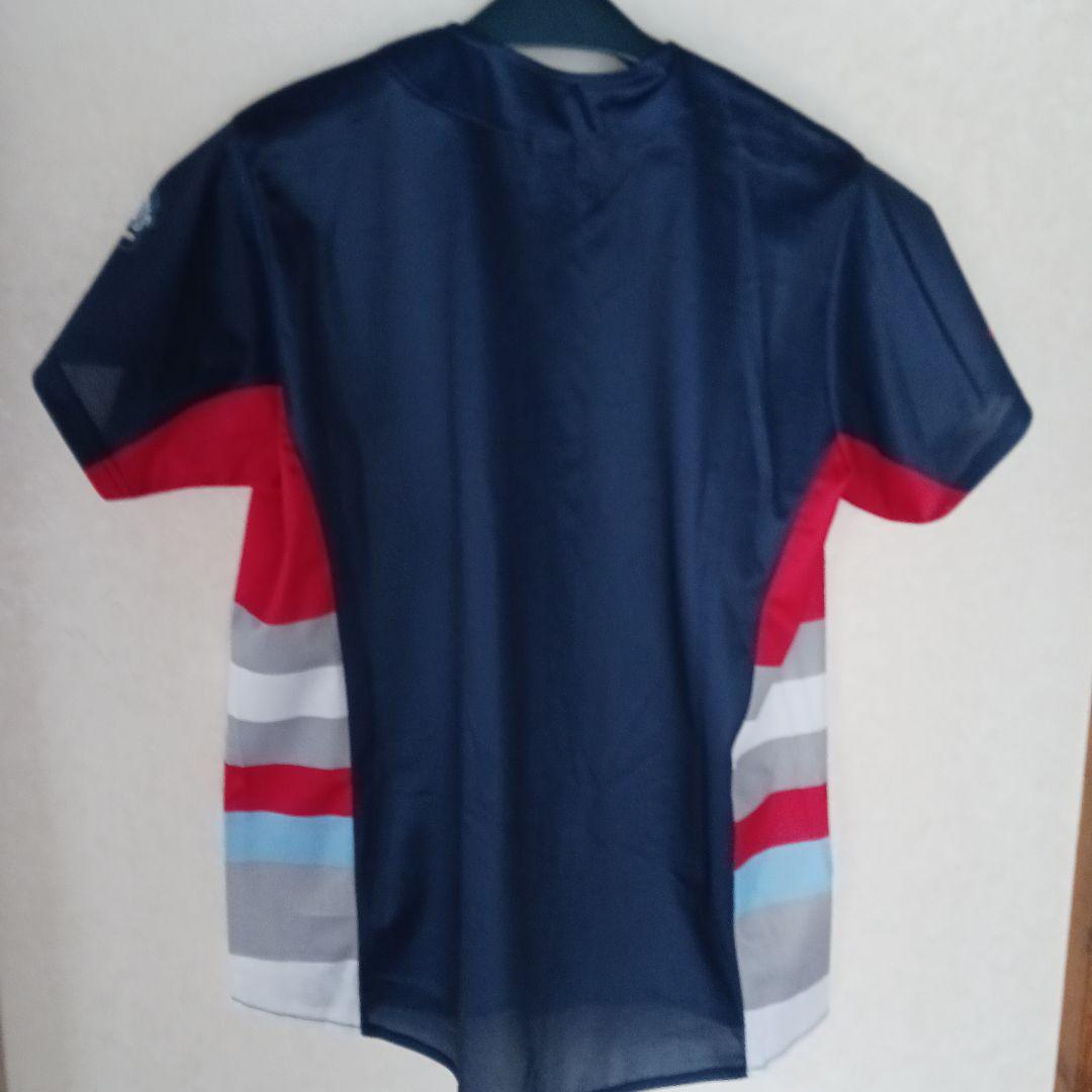 か*お様 ヤクルト　プロコレゲーマージャケット半袖 応援ユニフォーム(CREW・