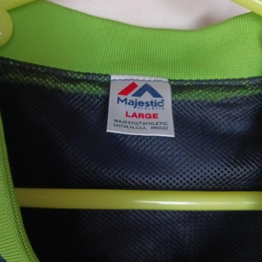 か*お様 ヤクルト　プロコレゲーマージャケット半袖 応援ユニフォーム(CREW・