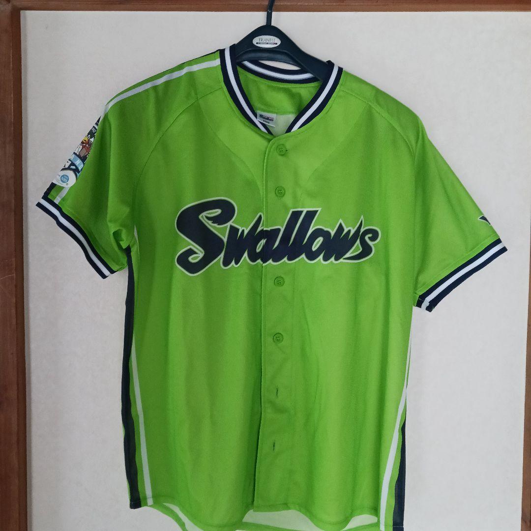 か*お様 ヤクルト　プロコレゲーマージャケット半袖 応援ユニフォーム(CREW・