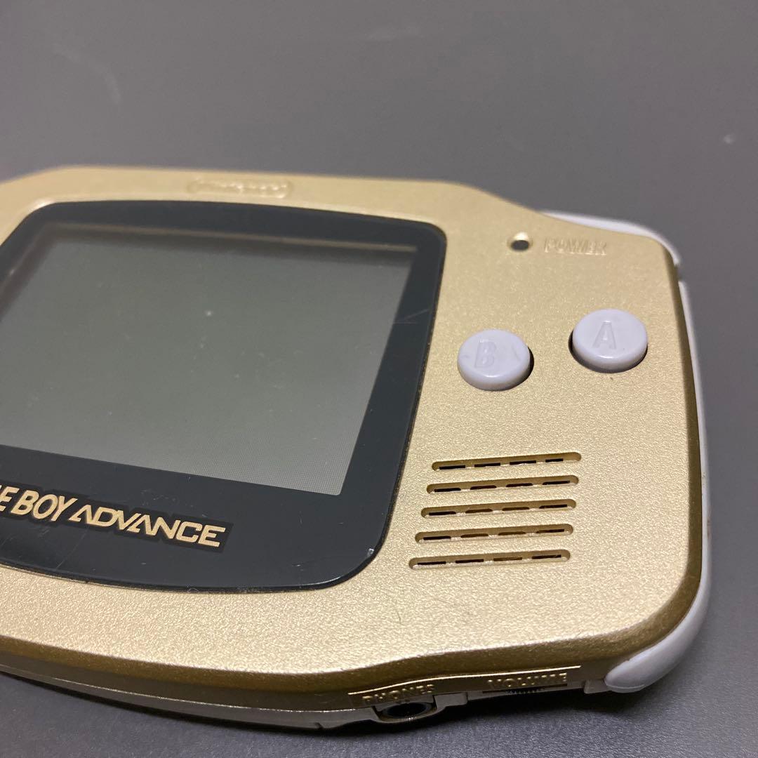 [ジャンク品]ゲームボーイアドバンス　本体+カセット