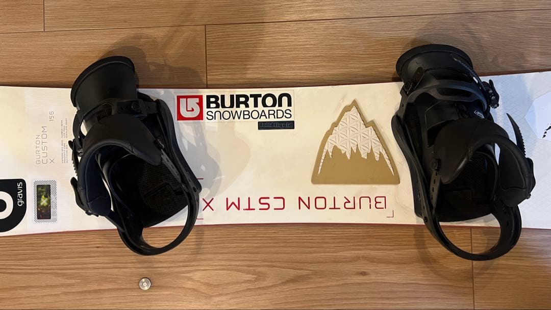 BURTON CUSTOM X 156cm バイン・ケース付セット