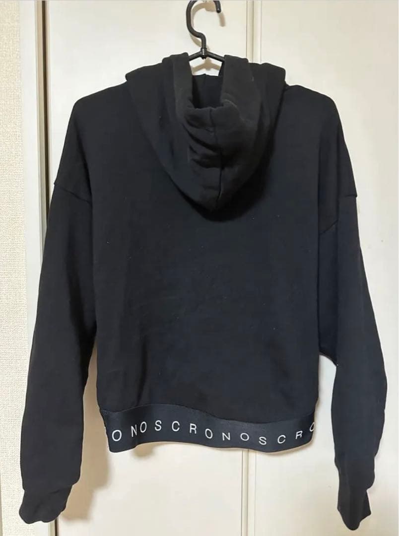 【CRONOS！これ以上の値下げ不可！】パーカー　ブラックL