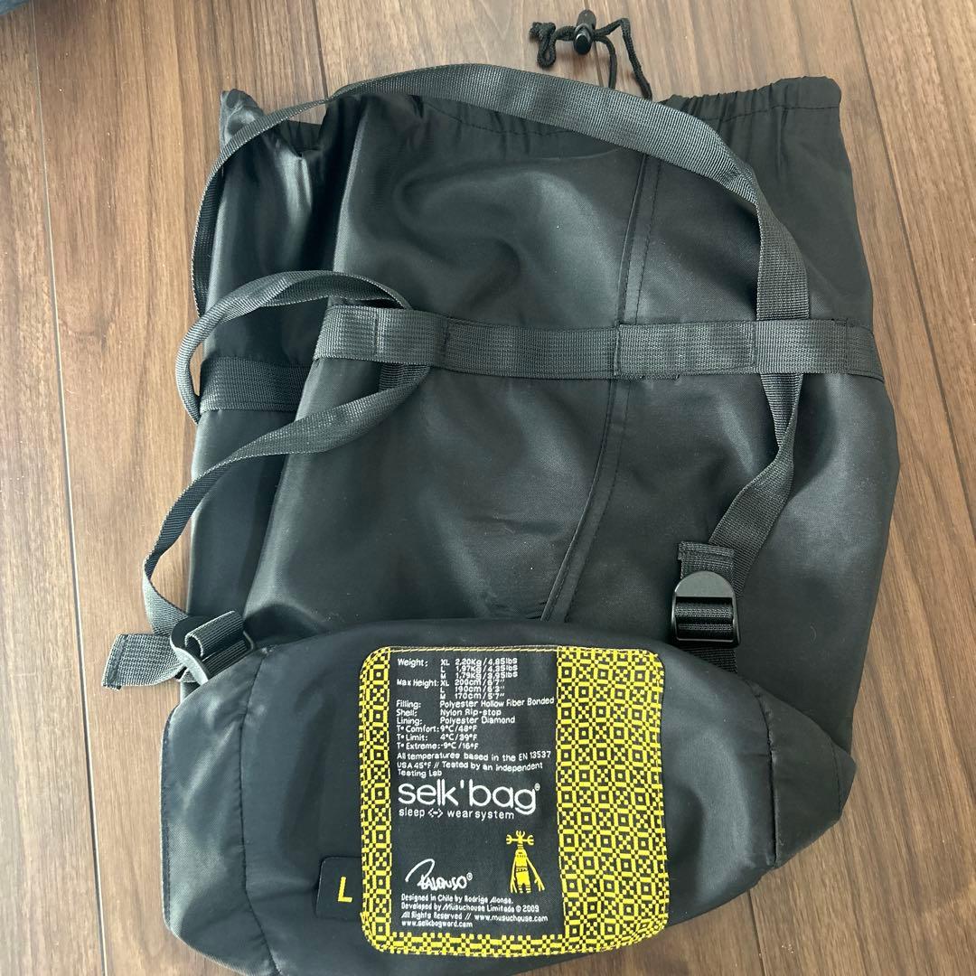 【レア商品】selk'bag スリープウェアシステム 黒