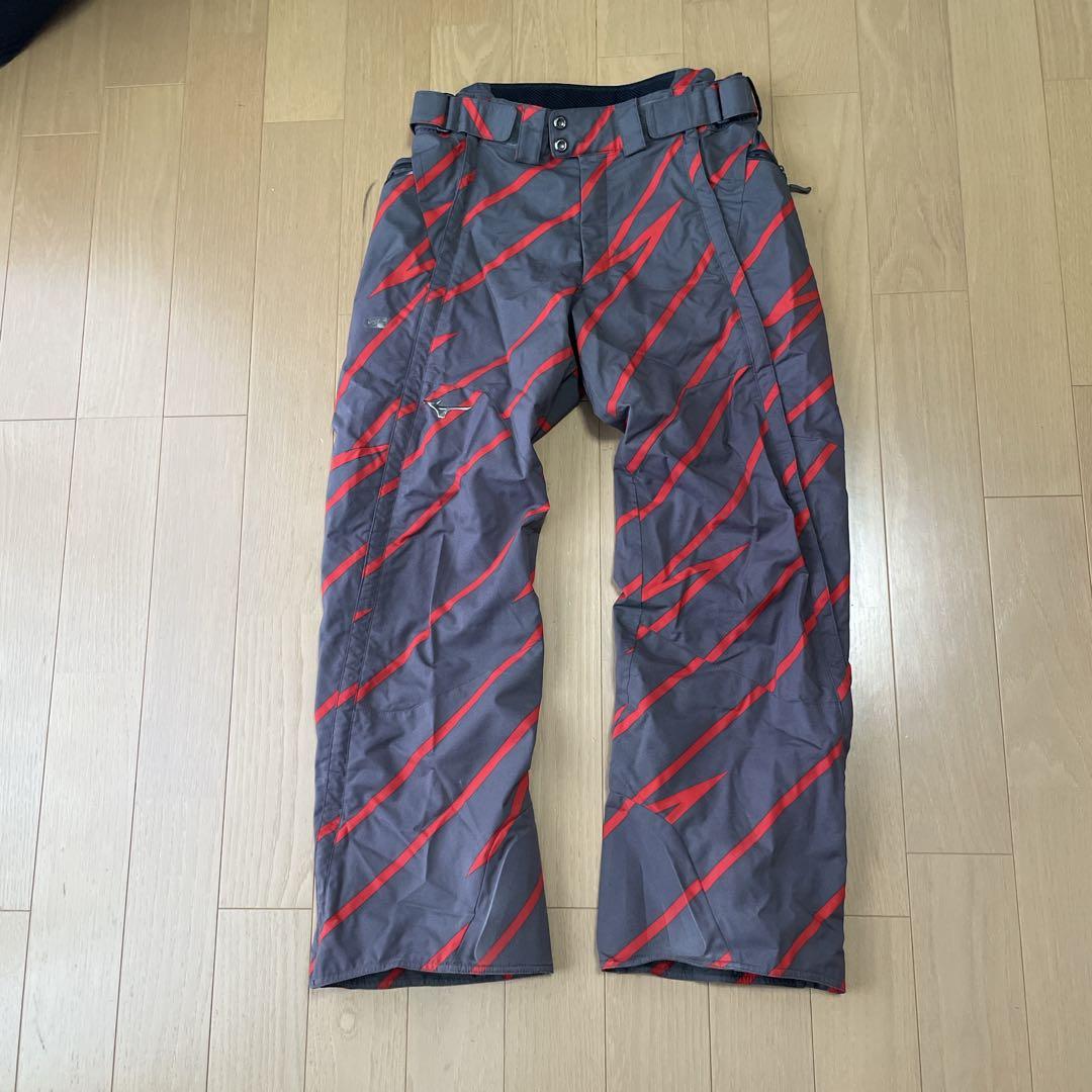 ミズノ MIZUNOスキーウェア上下セットデモモデル 中古サイズM 選手用非売品