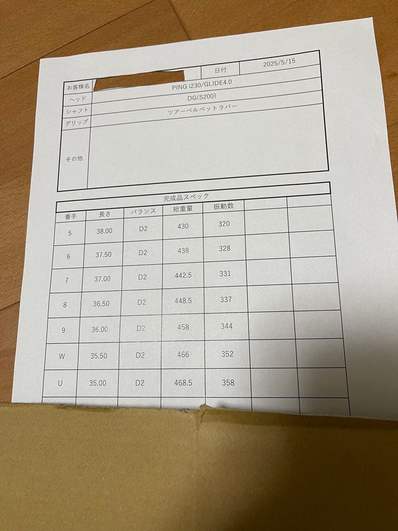 PING ピン　i230 アイアン5〜UWダイナミックゴールドS200 カラー黒
