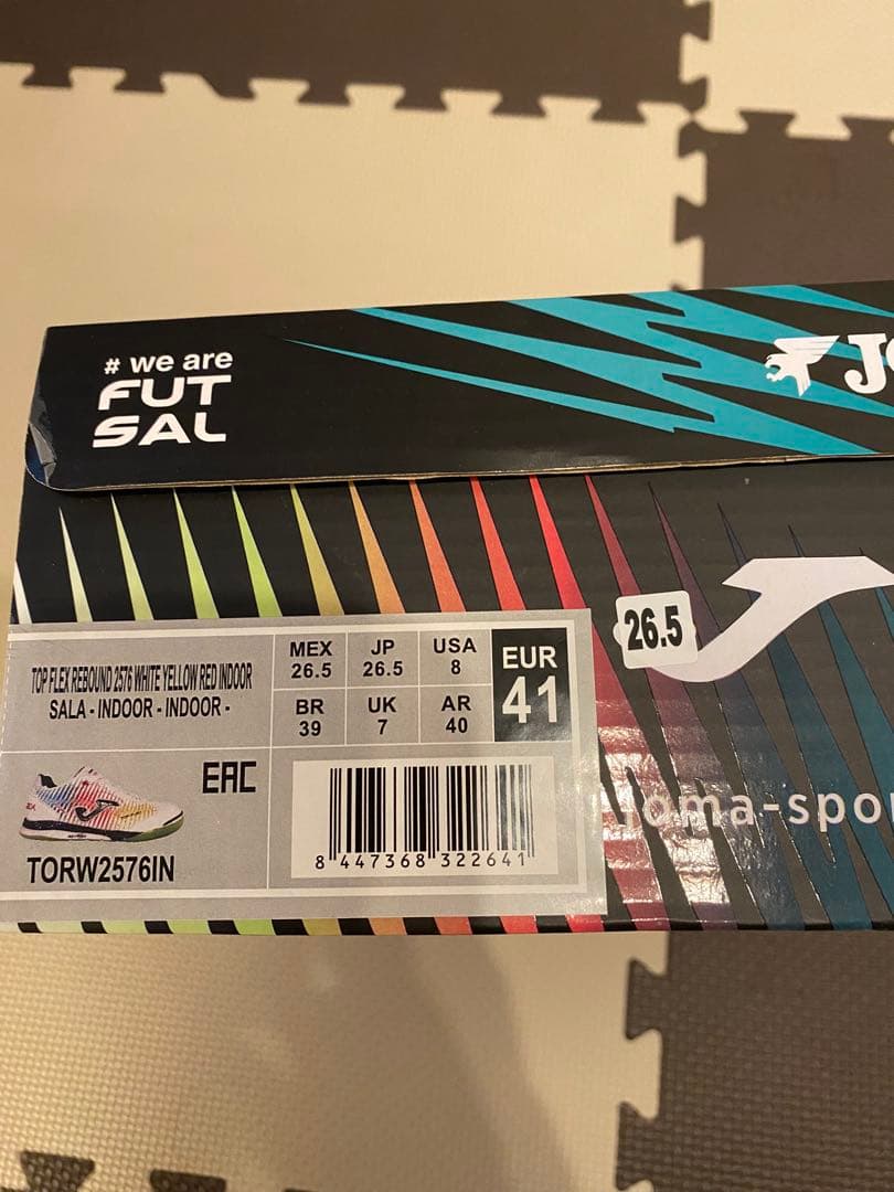 Joma ホマ TOP-FLEX REBOUND フットサル 26.5 EU41