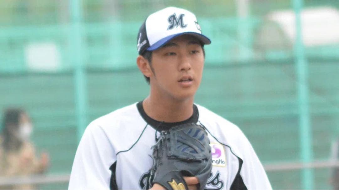 千葉ロッテマリーンズ本前郁也選手実使用グローブ