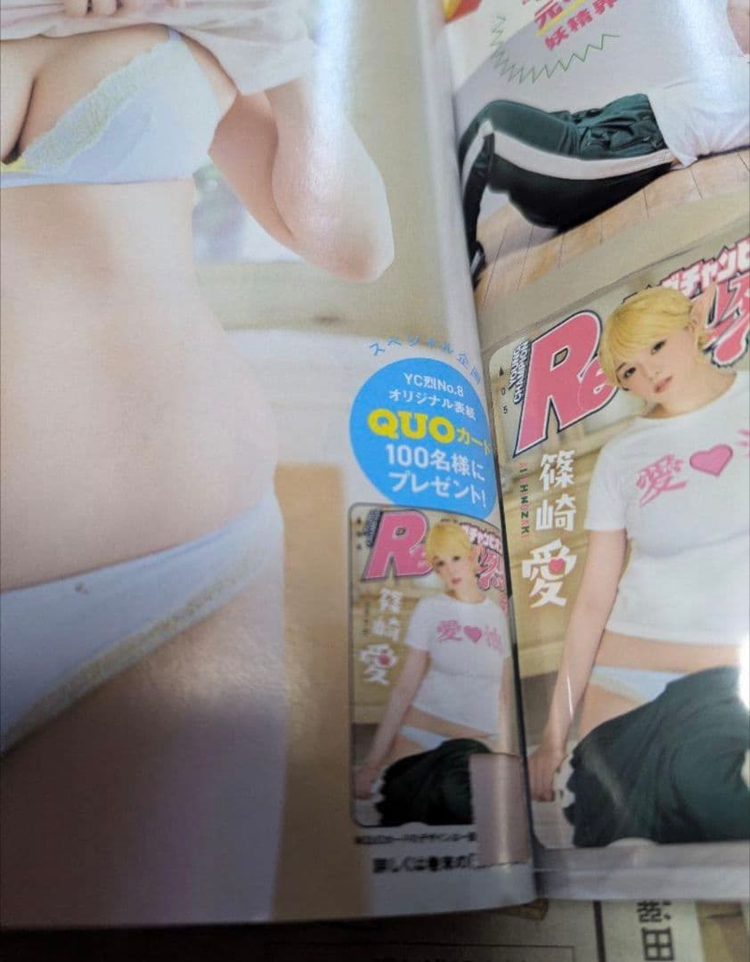 篠崎愛 タペストリー クリアファイル ヤングチャンピオン烈