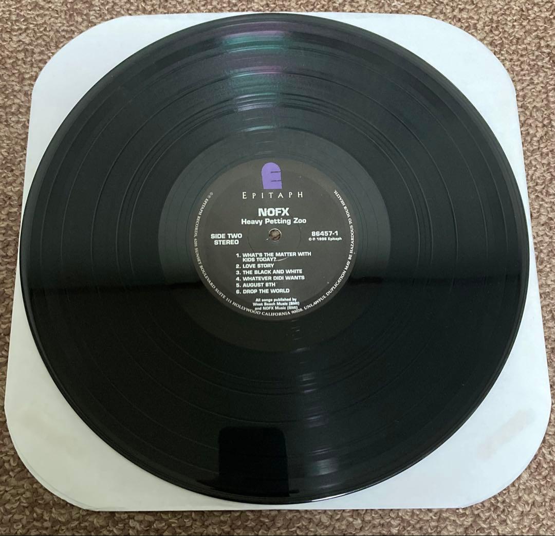 NOFX/HEAVY PETTING ZOO 米オリジナル盤　LP