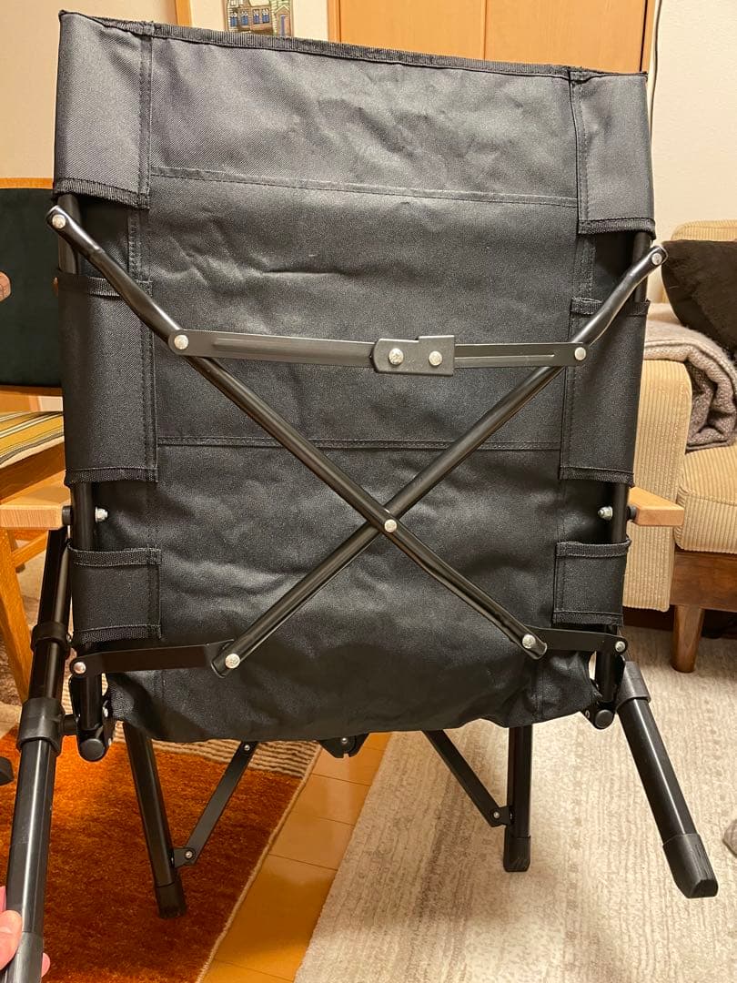 キャプテンスタッグ　リクライニングコンフォートチェア