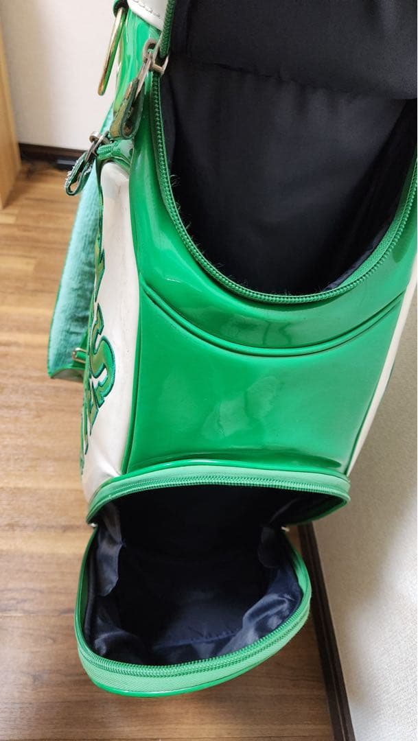 PEARLY GATES パーリーゲイツ キャディバッグ グリーン/ホワイト