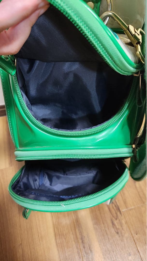 PEARLY GATES パーリーゲイツ キャディバッグ グリーン/ホワイト