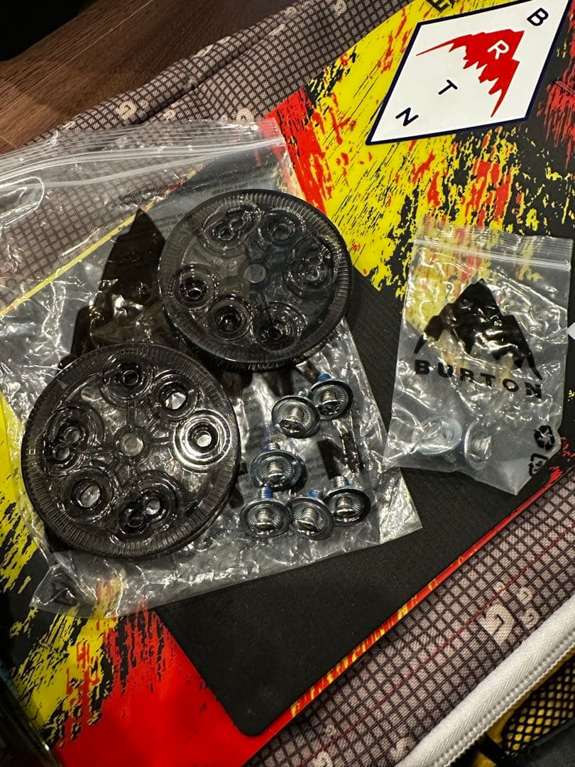 2回利用　美品　Burton グロム　110cm キッズ　バインディングセット